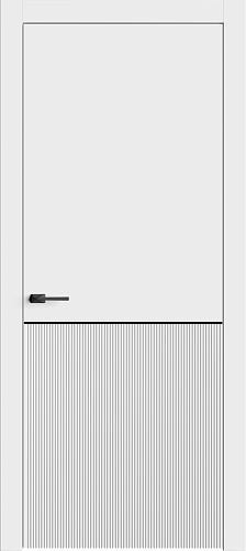 Дверь Лайн8М эмаль белая, глухая