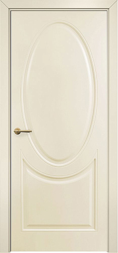 Дверь Оникс Брюссель фрезерованная эмаль слоновая кость, глухая