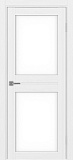 Дверь Эко 520.212 белый лед, lacobel белый