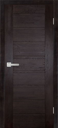 Дверь ДР массив дуба Хай-Тек №4 венге, глухая