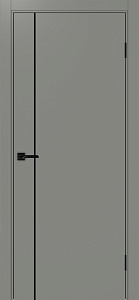 Недавно просмотренные - Дверь Эко 204 серый молдинг SB, кромка ABS, глухая