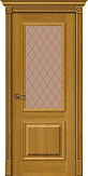 Схожие товары - Дверь Браво Вуд Классик-13 дуб натуральный, сатинато бронзовое художественное "Bronze Сrystal"