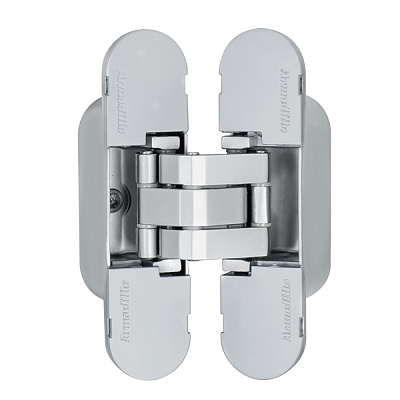 Петля скрытой установки Armadillo 9540UN3D SC матовый хром 40 кг