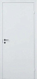 Дверь финская РФ с четвертью крашенная белая глухая