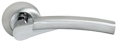 Межкомнатная ручка Morelli MH19, матовый хром/хром