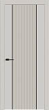 Дверь Лайн3М эмаль латте, глухая