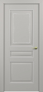 Недавно просмотренные - Дверь Z Ampir Т1 decor эмаль Grey patina Silver, глухая