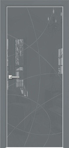 Недавно просмотренные - Дверь Оникс Арт, лакобель серый RAL 7040, гравировка №6
