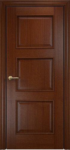 Дверь Оникс Милан красное дерево, глухая