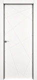 Дверь Гео эмаль RAL 9010, глухая