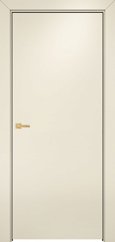 Дверь Оникс Гладкая эмаль слоновая кость, глухая