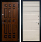 Недавно просмотренные - Входная металлическая дверь Лекс Гладиатор, винорит Golden патина чёрная/панель №63 дуб фактурный крем