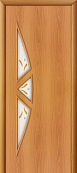 Схожие товары - Дверь Браво 15Ф миланский орех, стекло белое художественное с фьюзингом