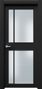 Недавно просмотренные - Дверь Ронда-2 R4 эмаль RAL 9005, сатинат