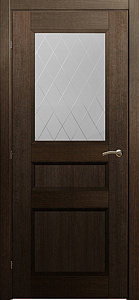 Недавно просмотренные - Дверь Краснодеревщик 3342 дуб шервуд, стекло матовое гравировка Кристалл