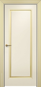 Недавно просмотренные - Дверь Оникс Турин фрезерованная №3 эмаль слоновая кость патина золото по МДФ, глухая
