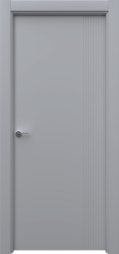 Дверь Бат3 эмаль RAL 7047, глухая