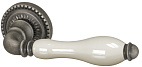 Недавно просмотренные - Межкомнатная ручка Armadillo Silvia CL1 AS/LWP-109 Античное серебро/беж фарфор