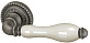 Схожие товары - Межкомнатная ручка Armadillo Silvia CL1 AS/LWP-109 Античное серебро/беж фарфор