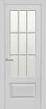 Дверь Ситидорс Олимп эмаль RAL 4010Y50R, стекло пескоструй