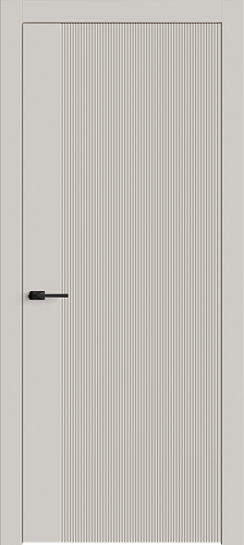 Дверь Лайн2 эмаль латте, глухая
