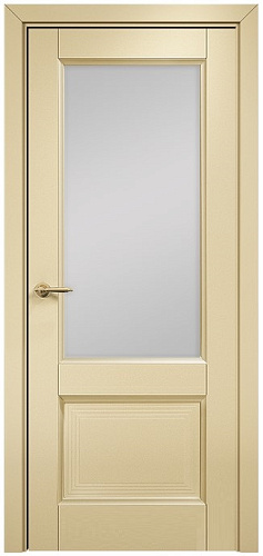 Дверь Оникс Тоскана 2 эмаль RAL 1015, сатинат белый