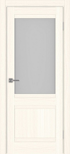 Дверь Эко 502.21U ясень светлый, сатинат
