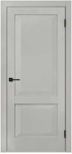 Дверь L-2 серый шелк, глухая
