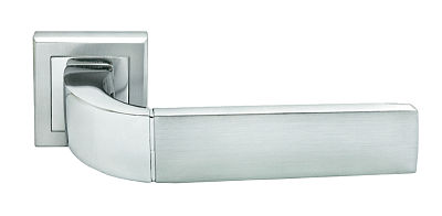 Межкомнатная ручка Morelli MH27, матовый хром/хром