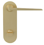Межкомнатная ручка Porta Di Parma Cono 2115.07.WC, матовое золото под фиксатор