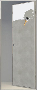 Недавно просмотренные - Дверь скрытая под покраску ИУ2, 2,0 м, кромка AL, revers, 59 мм