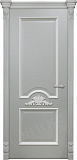 Дверь Оникс Византия эмаль серая RAL 7038, глухая