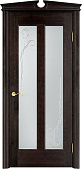 Схожие товары - Дверь ПМЦ массив ольхи ОЛ102 венге, стекло 102-2