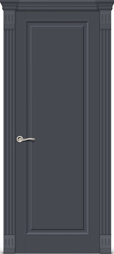 Дверь Ситидорс Венеция эмаль RAL 7024,глухая
