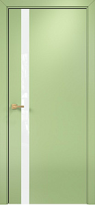Недавно просмотренные - Дверь Оникс Верона 1 эмаль фисташковая, триплекс белый