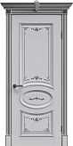 Схожие товары - Дверь ИУ Эмаль Классика А-33 эмаль белая патина серебро, глухая