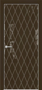 Недавно просмотренные - Дверь Оникс Арт, лакобель коричневый RAL 8028, пескоструй №10