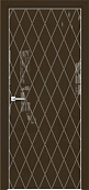 Схожие товары - Дверь Оникс Арт, лакобель коричневый RAL 8028, пескоструй №10