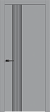 Дверь Лайн4М серая, глухая