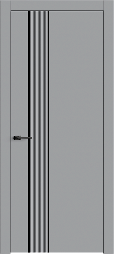 Дверь Линнея-4М серая, глухая