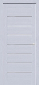 Схожие товары - Дверь ДР New line 225 шпон серый шелк (Ral 7047), стекло