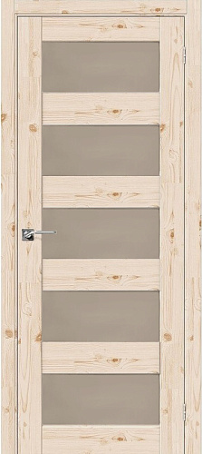 Дверь Берест массив сосны Гранд 10 некрашеная сорт АВ, сатинат