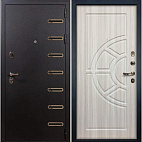 Недавно просмотренные - Входная металлическая дверь Лекс Витязь Черный шелк/панель №44 Сандал белый