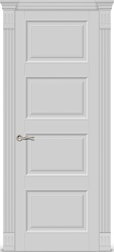 Дверь Ситидорс Венеция 4 эмаль RAL 7047,глухая