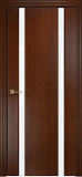 Дверь Оникс Престиж 2 красное дерево, триплекс белый