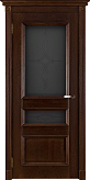 Схожие товары - Дверь ДР массив дуба Афродита античный орех, стекло мателюкс с гравировкой