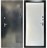 Входная дверь Матадор ТЕРМО титан/панель белый матовый