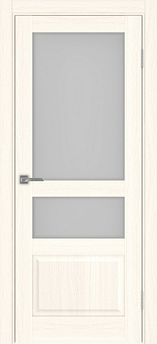 Дверь Эко 631.221 ОФ3 ясень светлый, сатинат