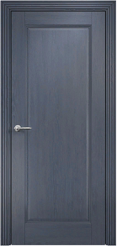 Дверь Оникс Италия 1 дуб графит, глухая