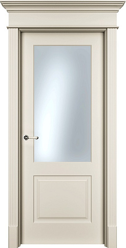 Дверь Нф2с эмаль RAL 9001, сатинато